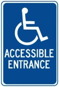 12"x18" Accessible Entrance
