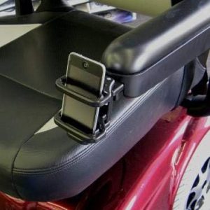 Power Wheelchair Phone Holder | W009MA (Permobile, 3.7" x 0.77")