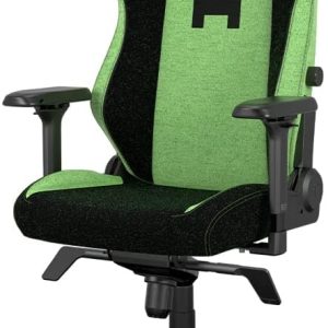 Secretlab Titan Evo Minecraft Gaming Chair - Ergonomic, Reclining, Small, Green Fabric
