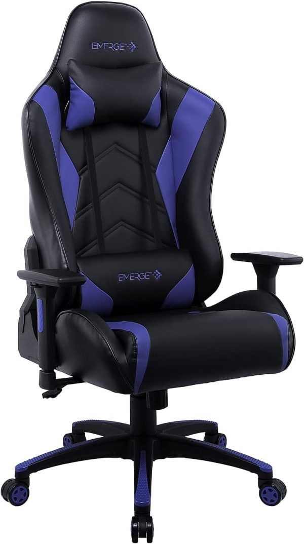 Staples Vartan Gaming Chair, Blue