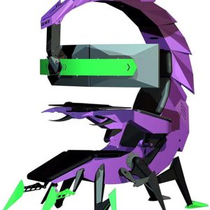 Scorpion-Designed Ergonomic Gaming Chair with Electric Adjustment