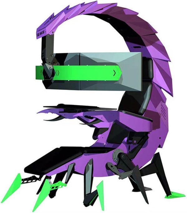 Scorpion-Designed Ergonomic Gaming Chair with Electric Adjustment