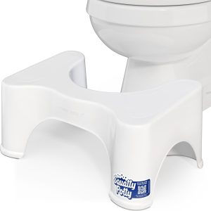 Squatty Potty Original 9-Inch Toilet Stool, White