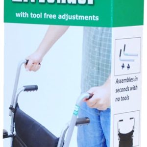 Universal Wheelchair Handle Extender, 300lbs Capacity, Adjustable for Adults
