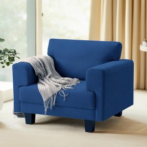Cynefin Oversized Accent Chair, 38" Comfy Upholstered Armchair for Living Room or Bedroom