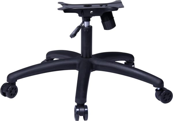 25" 320 lbs Heavy Duty Gaming/Office Chair Base Replacement with Swivel, Plate, Cylinder, and Casters