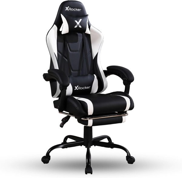 X Rocker Gaming Office Chair with Built-in Audio – Ergonomic Computer Chair for Teens & Adults