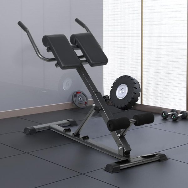 Roman Chair Back Extension Bench for Home Gym Workouts