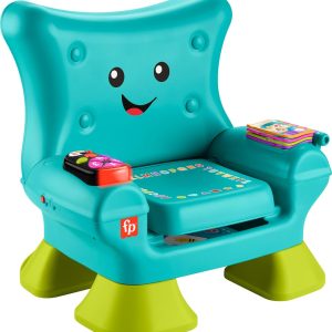Fisher-Price Laugh & Learn Smart Stages Chair for Toddlers 1+, Teal