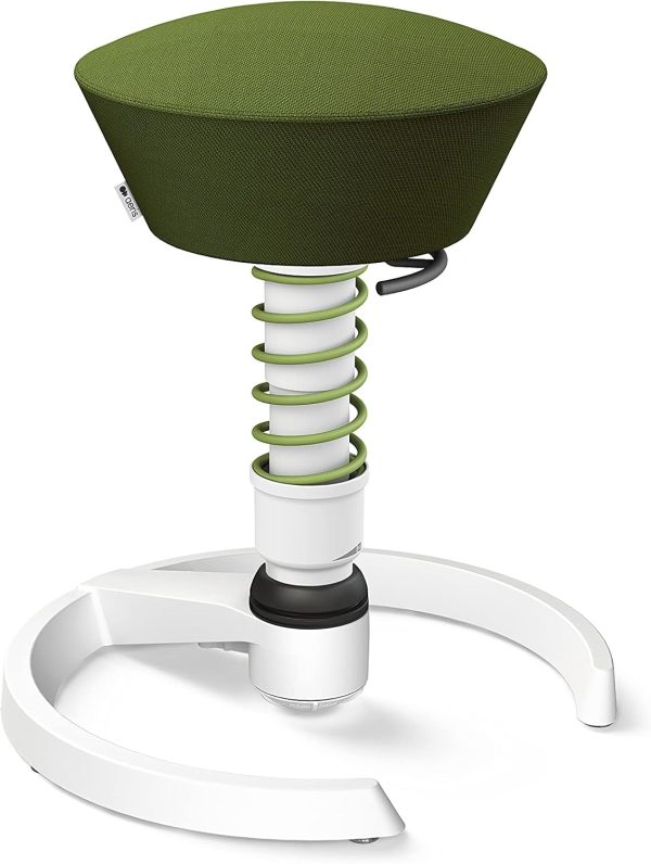 Aeris Swopper Ergonomic Stool - Dynamic Office Chair for Healthy Back, 17.7-23.2" Seat Height