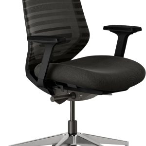 Branch Ergonomic Chair: Adjustable, Breathable, Comfortable - Black