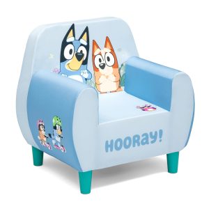 Bluey Foam Chair for Kids, Blue