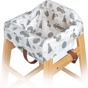 Disposable High Chair Covers, 10-Pack for Babies and Toddlers, Germ and Mess Protection