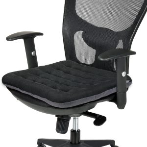 SINOSSO Office Chair Cushion, Breathable Mesh, Non-Slip, Black