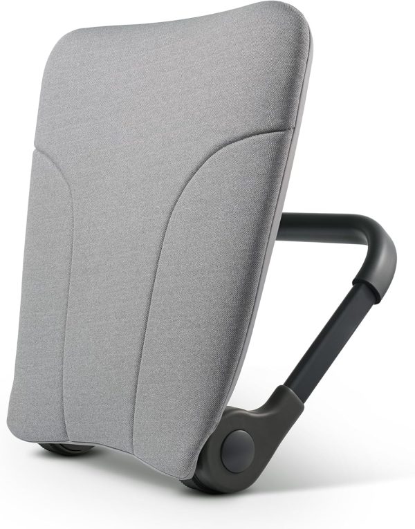 READY ROCKER Deluxe Slate: Adjustable Ergonomic Portable Rocker for Back Pain Relief and Lumbar Support