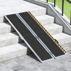 5 ft Portable Wheelchair Ramp for Home Steps and Stairs