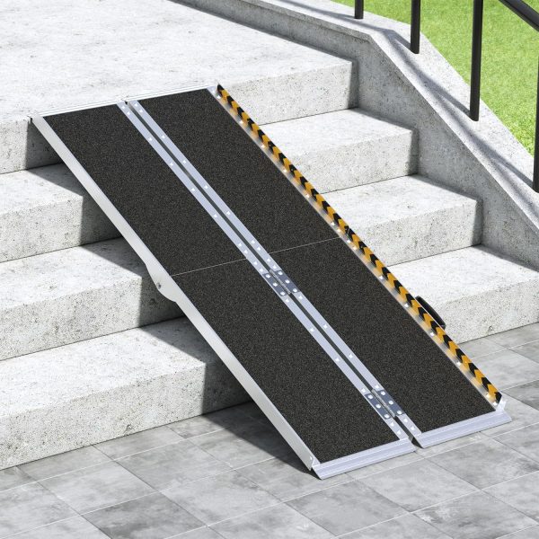 5 ft Portable Wheelchair Ramp for Home Steps and Stairs